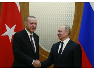 Cumhurbaşkanı Erdoğan İle Rus Lider Putin’in Görüşmesi Sona Erdi.