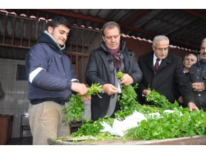 Chp’li Seçer Hal Esnafıyla Bir Araya Geldi