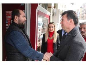 Mhp’li Akın, Aydın’da Esnaflarla Bir Araya Geldi
