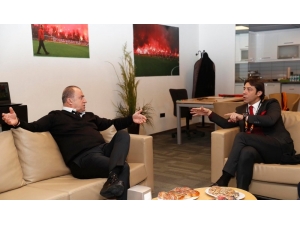 Fatih Terim, Eski Öğrencisi Rui Costa Buluştu