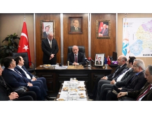 Bakan Turhan Bayburt’ta Temaslarda Bulundu