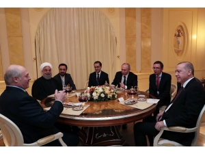 Cumhurbaşkanı Erdoğan, Putin Tarafından Uğurlandı