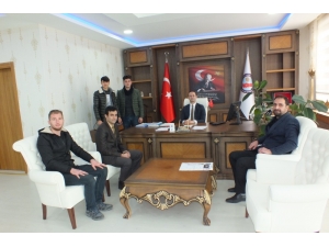Malazgirt Spor Kulübünden Kaymakam Yalçın’a Ziyaret