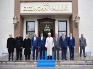 Diyanet İşleri Başkanı Erbaş Erzincan Valiliği’ni Ziyaret Etti