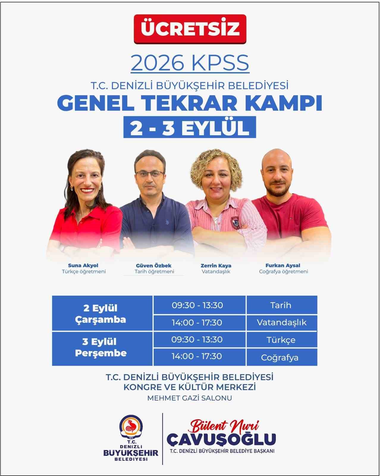 denizli-buyuksehir-den-kpss-adaylarina-ucretsiz-genel-tekrar-kampi