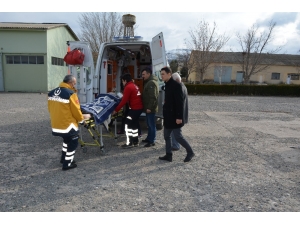 Ambulans Helikopter Organ Yetmezliği Bulunan Hasta İçin Havalandı