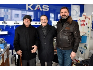 Başkan Ataç Esnafla Bir Araya Geldi