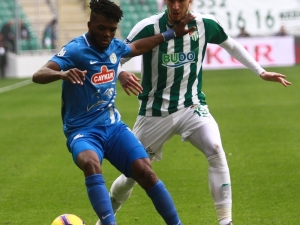 Spor Toto Süper Lig: Bursaspor: 0 - Çaykur Rizespor: 2 (Maç Sonucu)