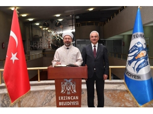 Diyanet İşleri Başkanı Prof. Dr. Erbaş’dan Başkan Başsoy’a Ziyaret