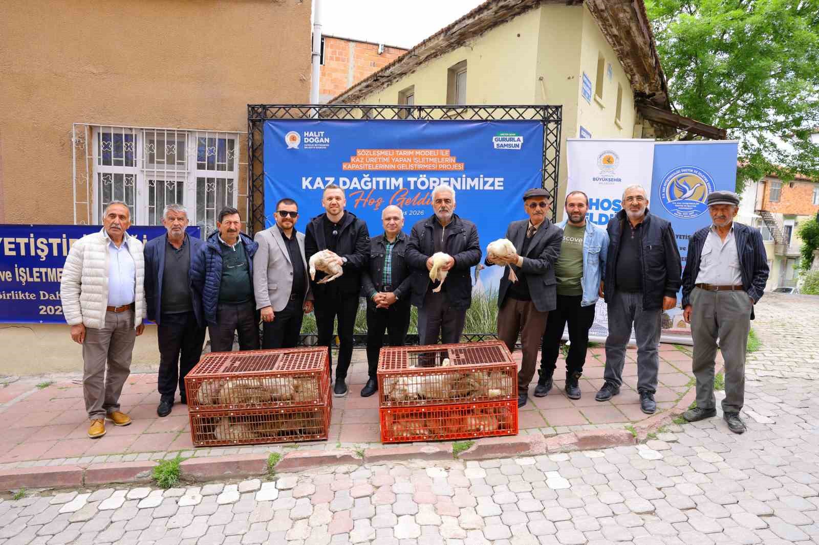 samsun-da-ureticiye-yuzde-50-hibeli-kaz-palazi-destegi