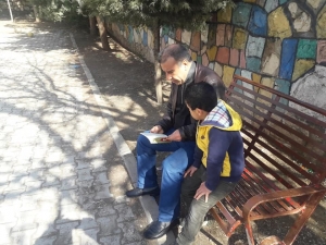 Ergani’de ‘Çocuğumu Beklerken Kitabımı Okuyorum’ Projesi