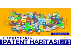 Türkiye’nin 2018 Yılı Patent Haritası
