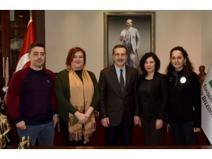 Sağlık Çalışanlarından Ataç’a Ziyaret