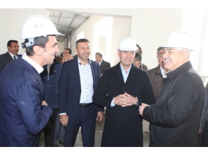 Savaş Ve Akın Çağrı Merkezi Binasında İncelemeler Yaptı