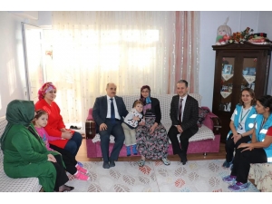 Vali Dağlı Evde Bakım Hastalarına Ziyaret