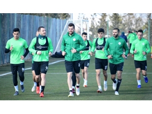 Atiker Konyaspor, Kayserispor Maçı Hazırlıklarına Devam Etti