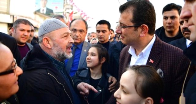 Ak Partili Vatandaştan Chp'nin İstanbul Adayı İmamoğlu'nu Şaşırtan Sözler: Ak Parti'ye Gelin