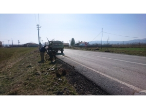 Aslanapa’da Bin 600 Fidan Toprakla Buluştu