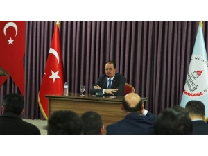 Rektör Coşkun, İmam Hatip Okulları Öğretmenleriyle Bir Araya Geldi