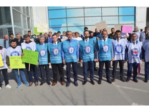 Malatya Sağlık-sen’den ‘Döner Sermaye’ Eylemi