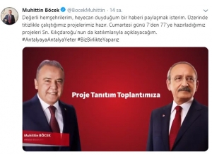 Kılıçdaroğlu Antalya’ya Geliyor