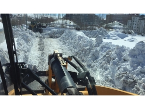 Karlıova’da Karla Mücadele