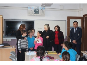 İlçe Milli Eğitim Müdürü Aldoğan’dan Ada’ya Sürpriz Ziyaret