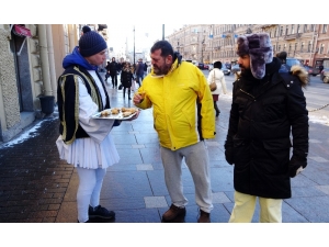 Fenerbahçe Taraftarı Petersburg’ta Da Takımını Yalnız Bırakmadı