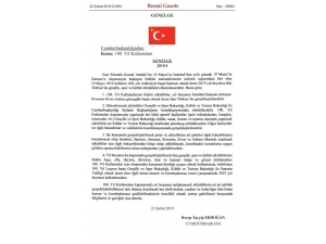 Cumhurbaşkanlığından 19 Mayıs’ın 100. Yılı Kutlamaları Genelgesi
