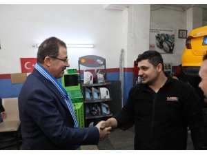 Başkan Adayı Köken’in Esnaf Ziyareti Renkli Görüntülere Sahne Oldu