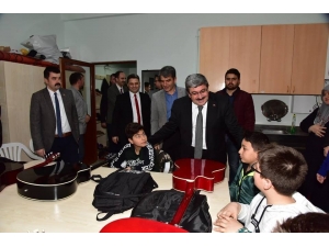 Başkan Can, Genç Müzisyenlerle Bir Araya Geldi