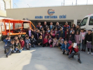 Miniklerden Afad’a Ziyaret