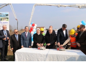 6 Mahalleye Hizmet Verecek Asm Merkezinin Temeli Atıldı