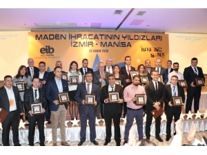 İzmir Ve Manisalı Maden İhracatçılarının Gurur Gecesi