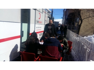 Pülümür’de Kan Bağışına Destek