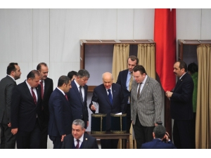 Tbmm Başkanlığı İçin İlk Tur Oylaması Başladı