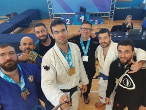 Yakın Doğu Üniversitesi Jiu Jitsu Takımı’ndan Madalya Şov