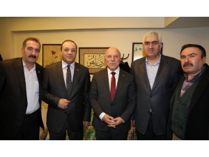 Başkan Sekmen Mhp’li Yöneticilerle Buluştu