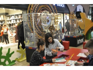 Minikler K’nex Etkinliklerine Yoğun İlgi Gösterdi