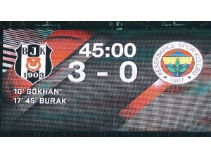 Spor Toto Süper Lig: Beşiktaş: 3 - Fenerbahçe: 3 (Maç Sonucu)