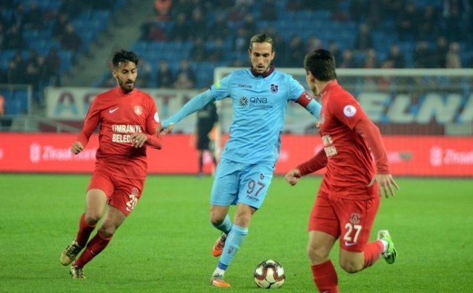 Ümraniyespor-Trabzonspor! Muhtemel 11'ler