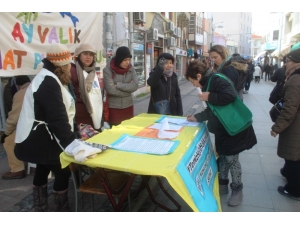 Bir Fabrika Bacasının Saçtığı Koku Ve Dumana Karşı İmza Kampanyası Başlattılar
