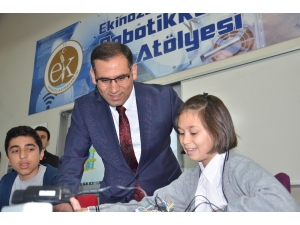 Kahramanmaraş’ın En Küçük İlçesinde Robotik Kodlama Atölyesi Açıldı