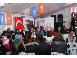 Ak Parti Başkan Adayı Özlü’ye Sevgi Seli