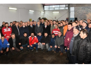 Başkan Zihni Şahin: “Çalışanların Gönlü Rahat Olsun”