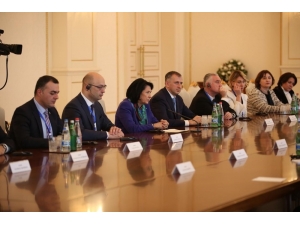 Azerbaycan Ve Gürcistan Devlet Başkanları, Heyetler Arası Görüşü