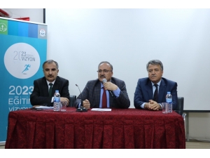 Milli Eğitim Müdürü Alagöz Okul Müdürleriyle Bir Araya Geldi