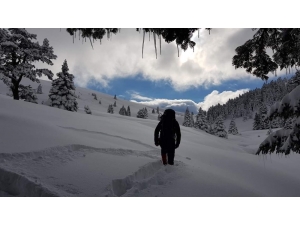 Uludağ’da Kar Kalınlığı 171 Santimetreye Ulaştı.