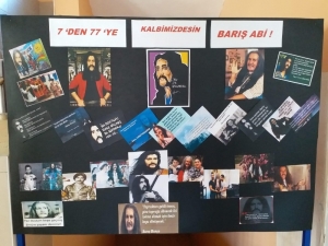 Öğrenciler Barış Manço’yu Unutmadı