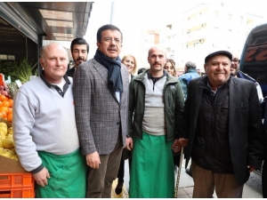 Nihat Zeybekci’den Narlıdere’de Esnaf Turu